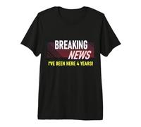 Funny 4 Year Work Anniversary 4th Employee Appreciation Premium T-Shirt