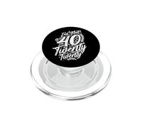 Funny 40th Birthday Not Forty I'm Twenty 40 Years Old Gift PopSockets PopGrip for MagSafe