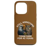 Funny 42nd Anniversary Still Annoying Couple 42 Years Case for iPhone 13 Pro