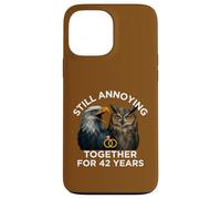 Funny 42nd Anniversary Still Annoying Couple 42 Years Case for iPhone 13 Pro Max