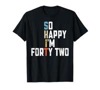 Funny 42nd Birthday Adults Gag Joke 42 Years Old Bday T-Shirt