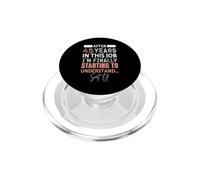 Funny 45 Years Starting to Understand 45th Work Anniversary PopSockets PopGrip for MagSafe