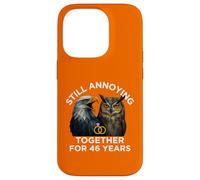 Funny 46th Anniversary Still Annoying Couple 46 Years Case for iPhone 14 Pro