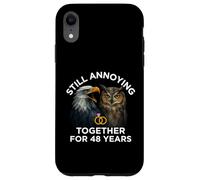 Funny 48th Anniversary Still Annoying Couple 48 Years Case for iPhone XR