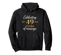 Funny 49 Years of Marriage 1977 49th Wedding Anniversary Pullover Hoodie