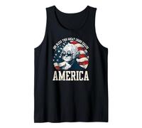 Funny 4th Of July God Bless This Great Chaos Called America Tank Top