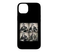 Funny 4th of July Lincoln Ben Franklin Hamilton Washington Case for iPhone 14 Plus