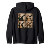 Funny 4th of July Lincoln Ben Franklin Hamilton Washington Zip Hoodie