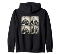 Funny 4th of July Lincoln Ben Franklin Hamilton Washington Zip Hoodie