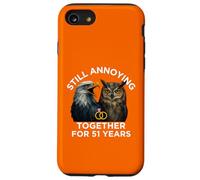 Funny 51st Anniversary Still Annoying Couple 51 Years Case for iPhone SE (2020) / 7/8