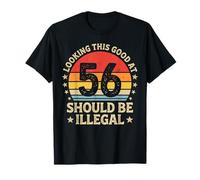 Funny 56 Year Old Gag Humor Bday Vintage 56th Birthday T-Shirt