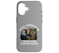 Funny 56th Anniversary Still Annoying Couple 56 Years Case for iPhone 16