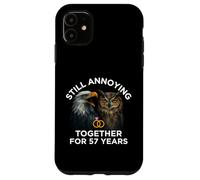 Funny 57th Anniversary Still Annoying Couple 57 Years Case for iPhone 11