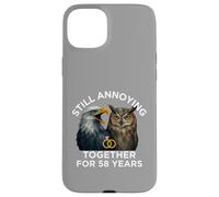 Funny 58th Anniversary Still Annoying Couple 58 Years Case for iPhone 15 Plus