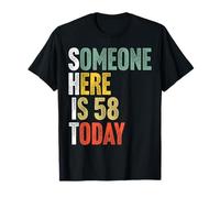 Funny 58th Birthday Gag Sarcastic Humor 58 Year Old T-Shirt
