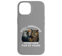 Funny 59th Anniversary Still Annoying Couple 59 Years Case for iPhone 14