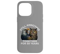 Funny 59th Anniversary Still Annoying Couple 59 Years Case for iPhone 14 Pro Max