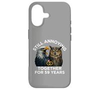 Funny 59th Anniversary Still Annoying Couple 59 Years Case for iPhone 17