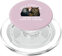 Funny 59th Anniversary Still Annoying Couple 59 Years PopSockets PopGrip for MagSafe