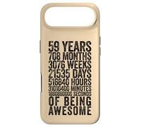 Funny 59th Birthday Shirt Old Meter Funny 59 Year Old Gifts Case for iPhone Air