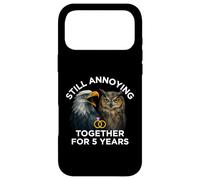 Funny 5th Anniversary Still Annoying Couple 5 Years Case for iPhone 17 Pro Max