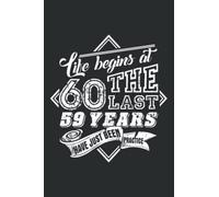 Funny 60Th Birthday Gift - Life Begins at 60 Years Old Art Pretty: HEARTS JOURNAL: 6" x 9", 110 Pages, Lined Journal & Diary for Writing & Notes for ... Women, Memo Diary Subject Notebooks Planner.