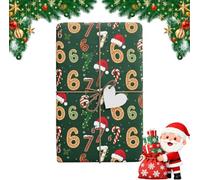 Funny 67 Edition Wrapping Paper - Meme Gift Wrap for Christmas, Secret Santa & Gag Gifts, Fun Holiday Wrapping Paper for Friends and Coworkers (Green B, 30 * 70 IN)