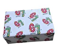 Funny 67 Edition Wrapping Paper - Meme Gift Wrap for Christmas, Secret Santa & Gag Gifts, Fun Holiday Wrapping Paper for Friends and Coworkers (A-1, 18 * 20 in)