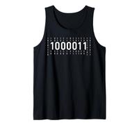 Funny 67 Meme Binary Code Math Teacher Brainrot Joke Tank Top