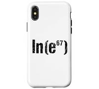 Funny 67 Meme Elementary Math Teacher 67th Birthday Brainrot Case for iPhone X/XS