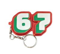 Funny 67 Meme Keychain, 67 Fidget Toy, Lightweight 6 7 Shape Sensory Calming Clicker Charm, Novelty Six Seven Fidget Clicker, For Teens Boys Girls Adults, Backpack Handbag Hanging Ornament