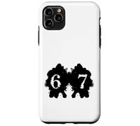 Funny 67 Meme Rorschach Test Inkblot Viral Psychology Humor Case for iPhone 11 Pro Max