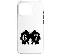 Funny 67 Meme Rorschach Test Inkblot Viral Psychology Humor Case for iPhone 16 Pro