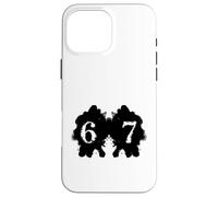 Funny 67 Meme Rorschach Test Inkblot Viral Psychology Humor Case for iPhone 16 Pro Max