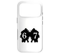 Funny 67 Meme Rorschach Test Inkblot Viral Psychology Humor Case for iPhone 17 Pro