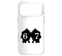 Funny 67 Meme Rorschach Test Inkblot Viral Psychology Humor Case for iPhone 17 Pro Max