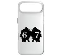 Funny 67 Meme Rorschach Test Inkblot Viral Psychology Humor Case for iPhone Air