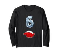 Funny 67 Meme Santa Hand Six Ironic Christmas Couples Long Sleeve T-Shirt