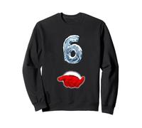 Funny 67 Meme Santa Hand Six Ironic Christmas Couples Sweatshirt
