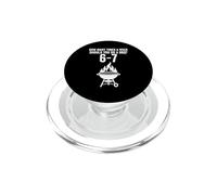 Funny 67 Meme Six Seven BBQ Barbeque PopSockets PopGrip for MagSafe