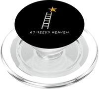 Funny 67 Meme Six Seven Seeks Heaven Spiritual Viral Humor PopSockets PopGrip for MagSafe