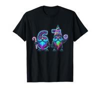 Funny 67 Six Seven Meme Gnome Santa Hat Christmas Men Women T-Shirt