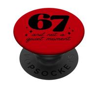 Funny 67 Teacher Not A Quiet Moment Meme Gen Alpha Slang PopSockets Adhesive PopGrip