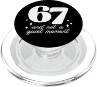 Funny 67 Teacher Not A Quiet Moment Meme Gen Alpha Slang PopSockets PopGrip for MagSafe
