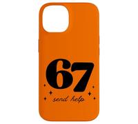 Funny 67 Teacher Send Help School Gen Alpha Slang Case for iPhone 14