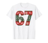 Funny 67 Ugly Christmas Sweater Meme T-Shirt