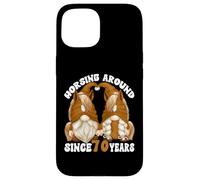 Funny 70th Birthday Saying Or 70 Years Wedding Anniversary Case for iPhone 15