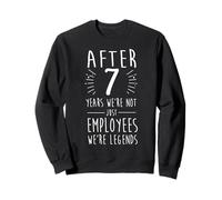 Funny 7th Work Anniversary 7 Years of Service for Employee Sweatshirt