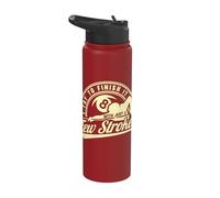 Funny 8 Ball Finish It Few Strokes Pool Billiards for Men Stainless Steel Insulated Water Bottle