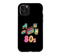 Funny 80s nostalgia retro cassette VHS roller blades 1980s Case for iPhone 11 Pro